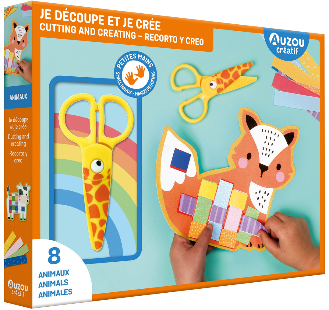 Ensemble bricolage de Auzou créatif je découpe et je crée