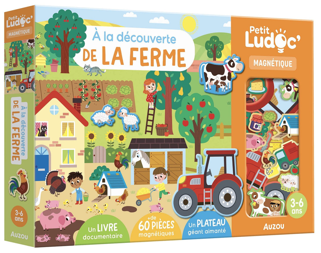 Auzou Petit Ludo' À la découverte de la ferme