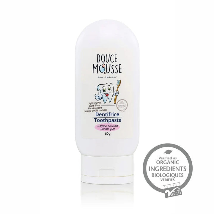 Dentifrice - Saveur de gomme balloune plusieurs formats - Douce Mousse par Douce Mousse vendu par MlleetCoco.com