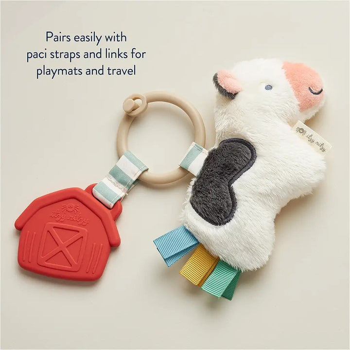 jouet dentition peluche ferme vache itzy ritzy Mlle et Coco