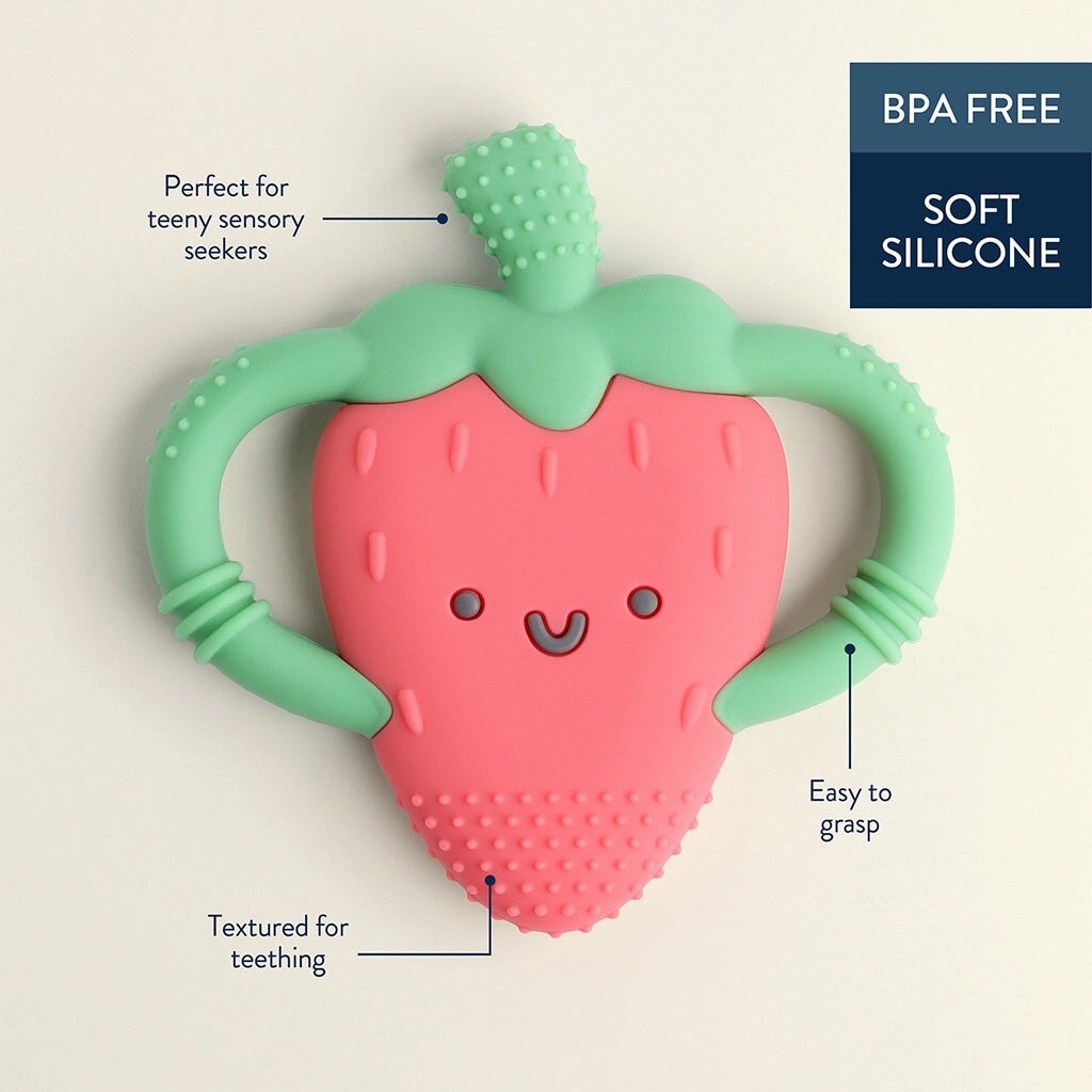 Jouet de dentition - Fraise - Itzy Ritzy Jouet/jeux Itzy Ritzy 