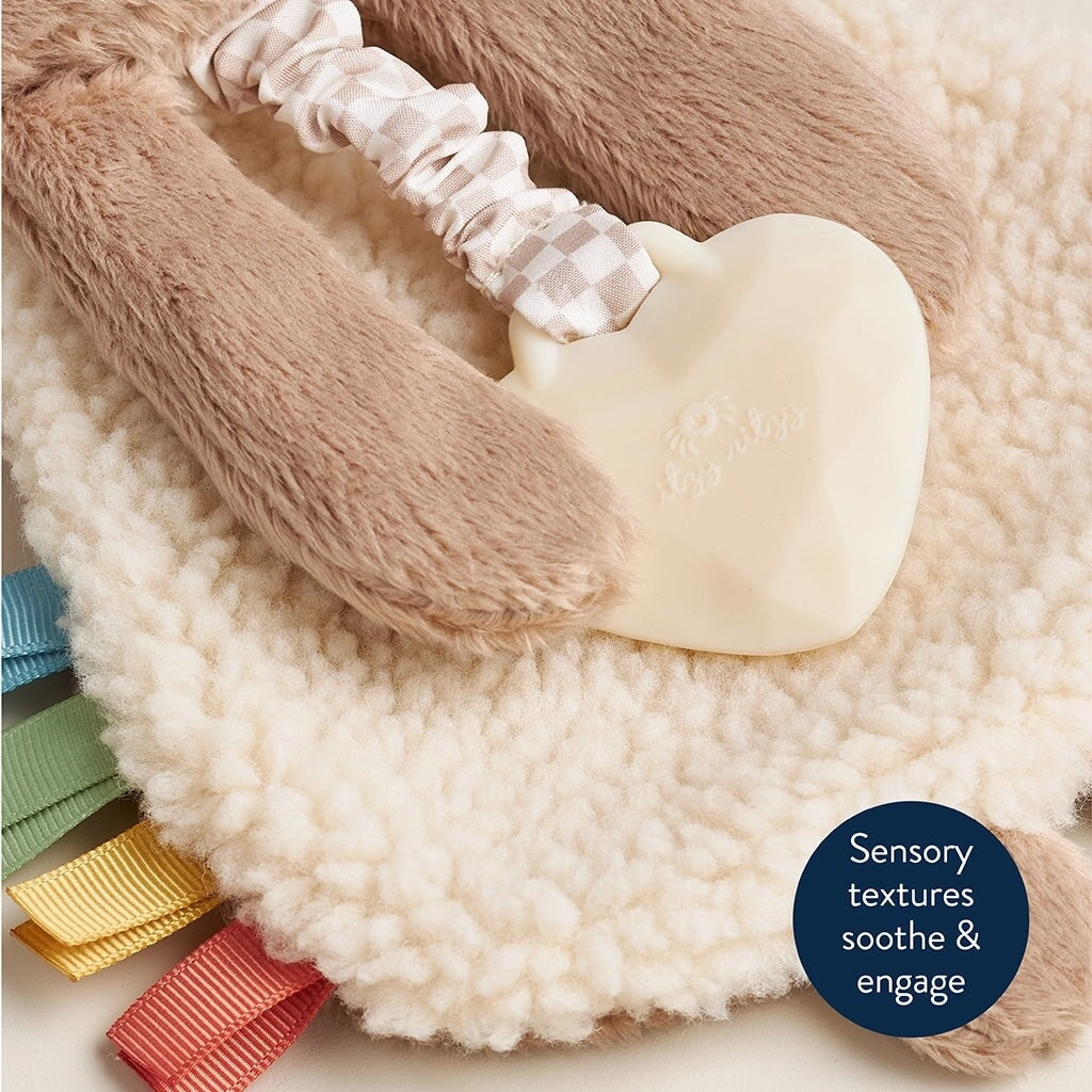 ourson peluche itzy ritzy lovey jouet enfant Mlle et Coco