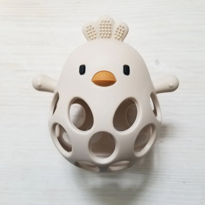 jouer dentition poulet balle Création Jade Mlle et Coco