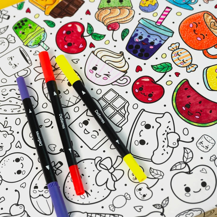 Mallette coloriage marqueurs Deserres bricolage Mlle et Coco