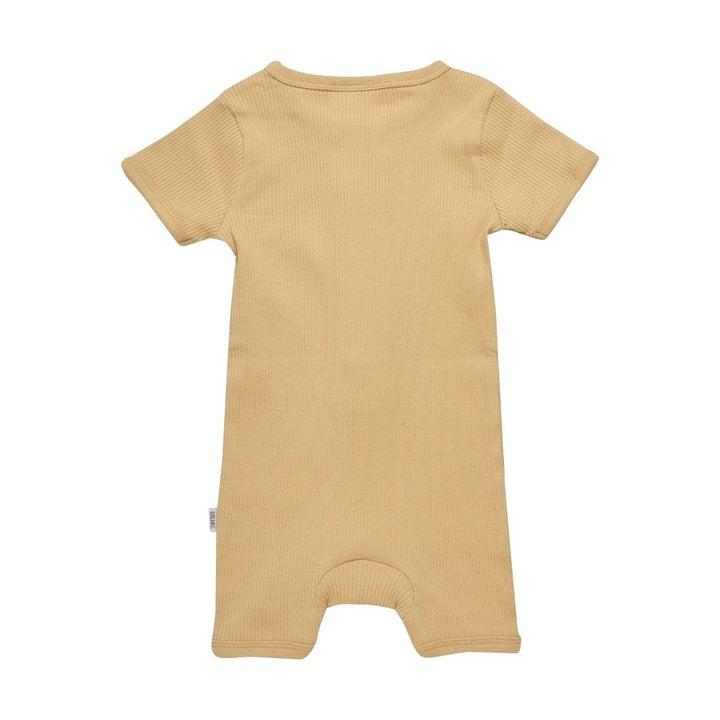 barboteuse manches courtes boutons Dijon vêtement bébé Minymo