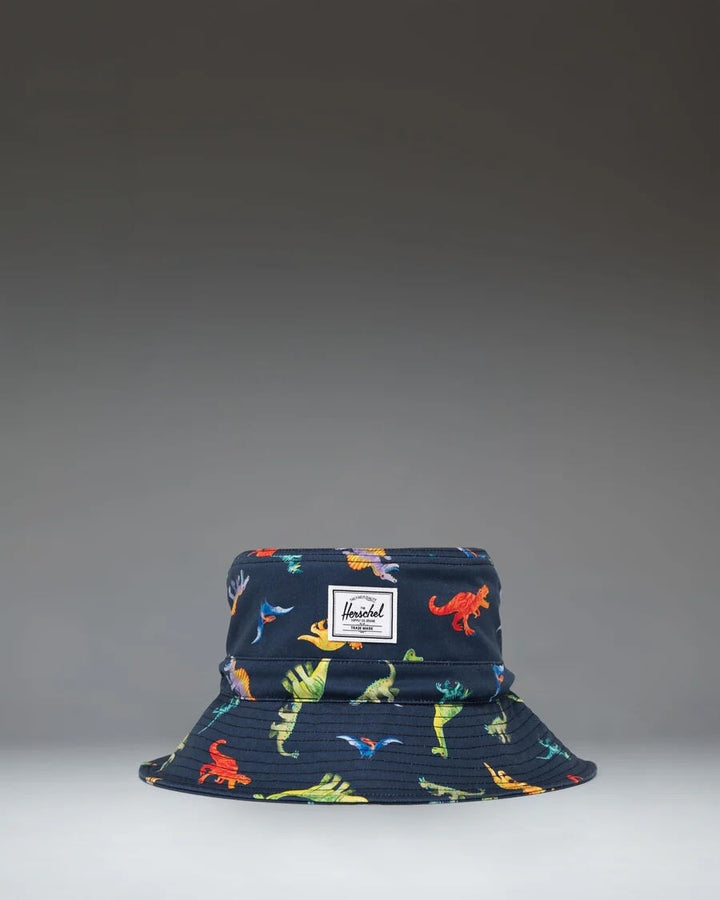 Chapeau de Plage Bucket Dinosaure aquarelle Herschel Mlle et Coco