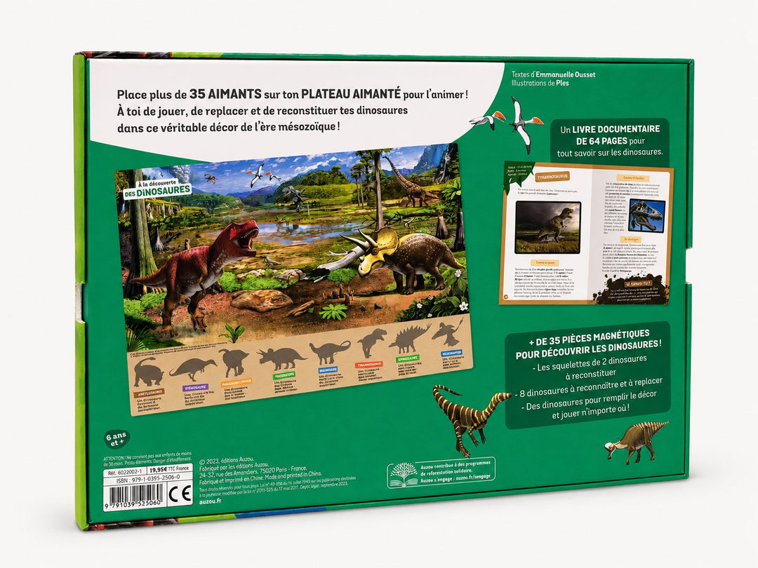 Coffret - À la découverte des dinosaures - Auzou éditions