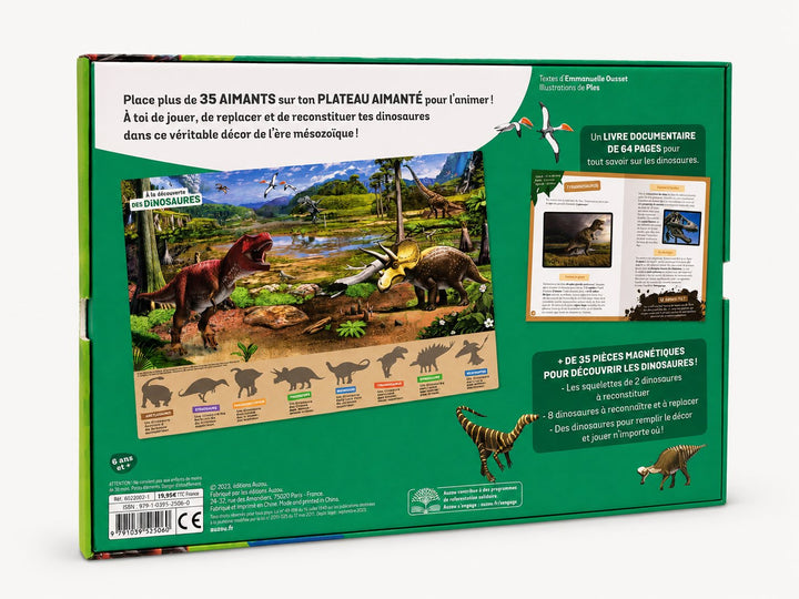 Coffret - À la découverte des dinosaures - Auzou éditions