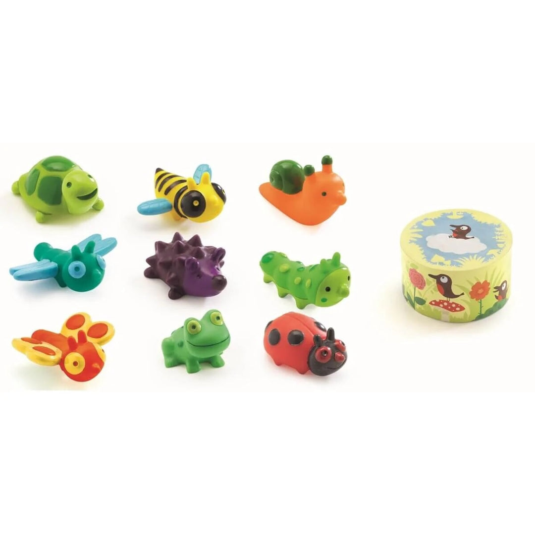 Jeu de plateau Little mémo Djeco Mlle et Coco