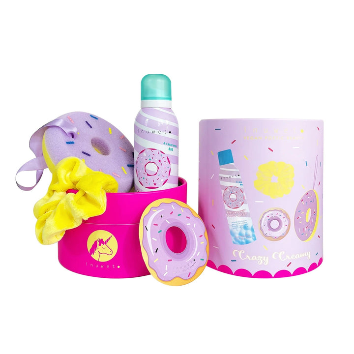 coffret mousse douche beigne Inuwet Mlle et Coco