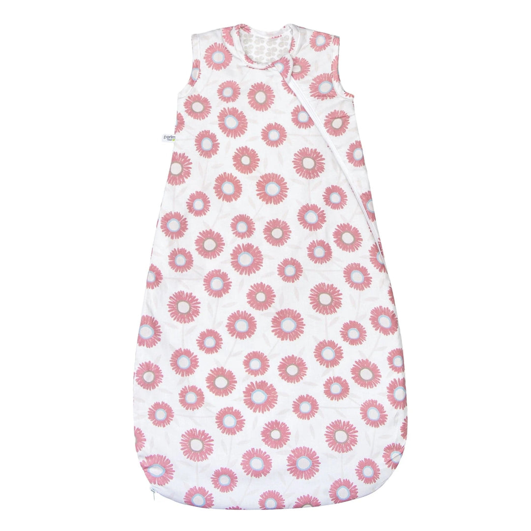 Dormeuse, sac de nuit Fleurs marguerites Perlimpinpin Mlle et Coco