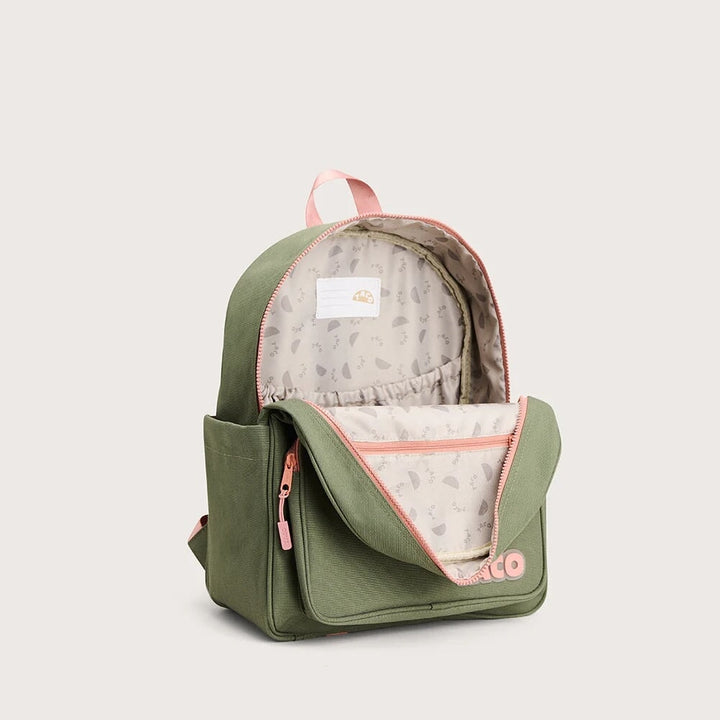 Sac à dos Sydney olive Taco Mlle et Coco