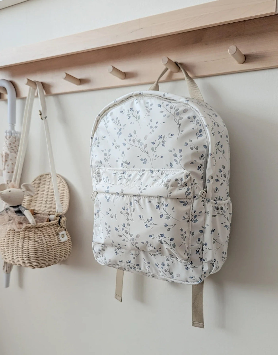 sac dos menoum menoum fleurs délicates Mlle et Coco accessoire