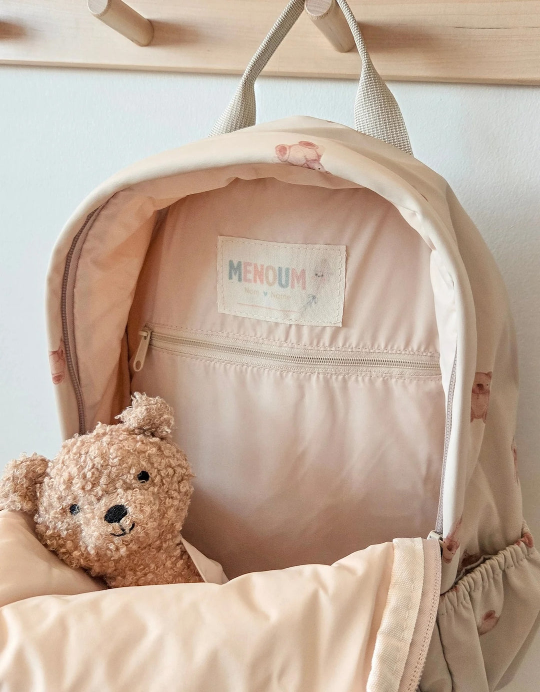 Sac à dos imperméable Ours Menoum Menoum Mlle et Coco