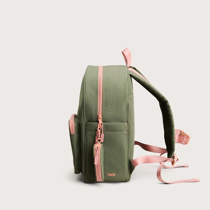 Sac à dos Sydney olive Taco Mlle et Coco