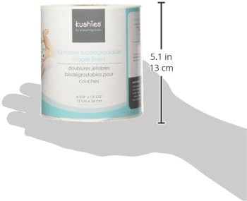 100 Doublures jetables Biodégradables pour couches - Kushies Literie Kushies 