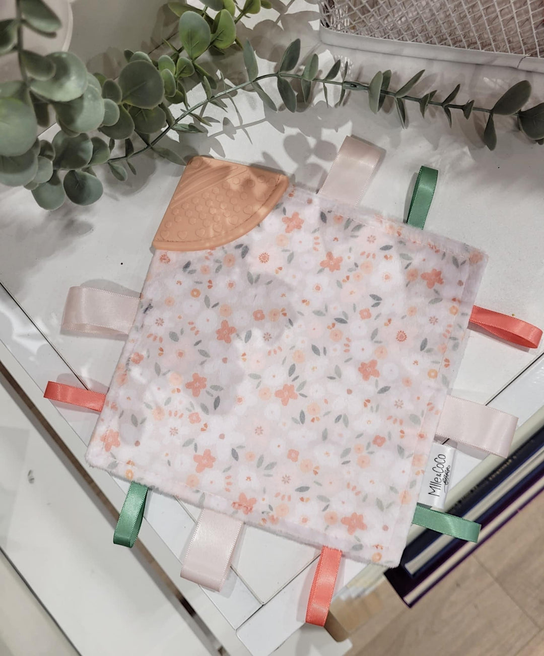 doudou craquante blush floral mlle et coco