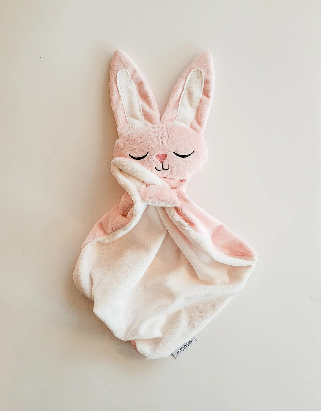 Doudou lapine Marguerite rose Veille sur toi Mlle et coco