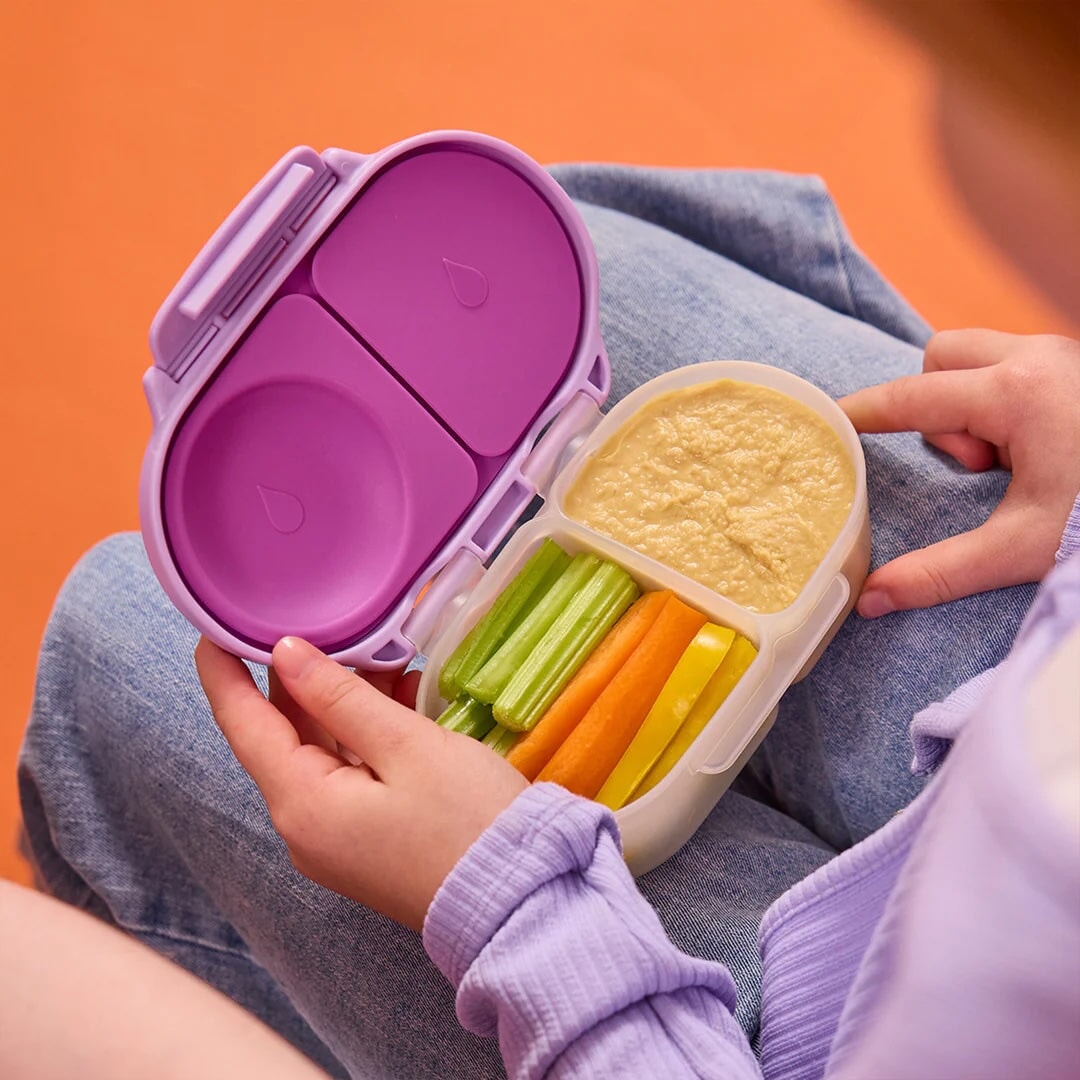 Boîte à collation Mauve sugar plum b.box