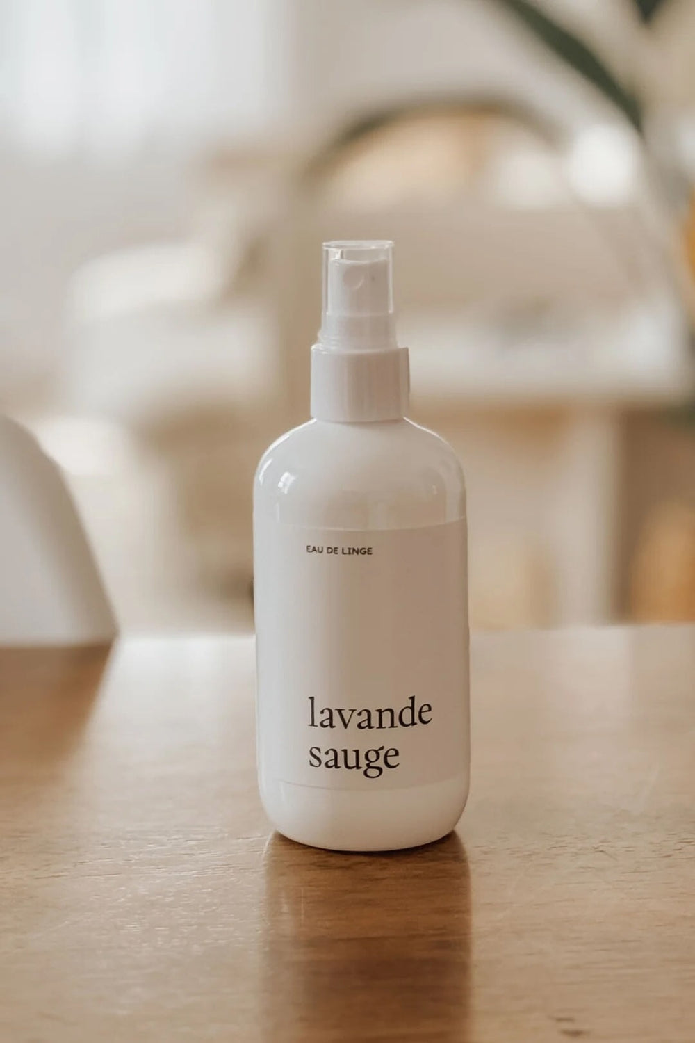 Eau de linge lavande sauge Marée chandelle Mlle et Coco