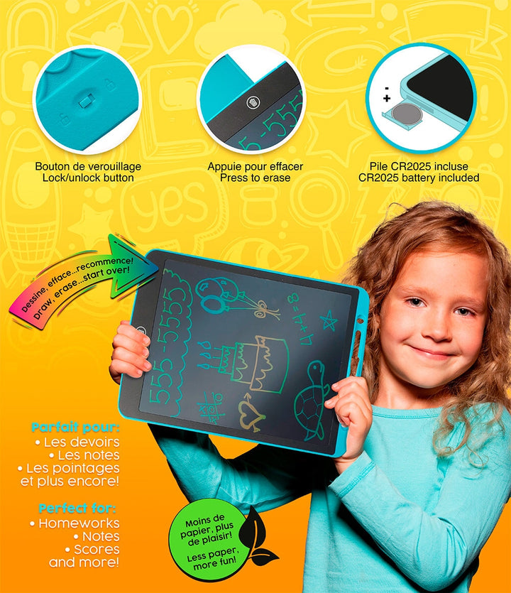 Tablette effaçable - Colour Doodle - Kid Jouets Kid Jouets 