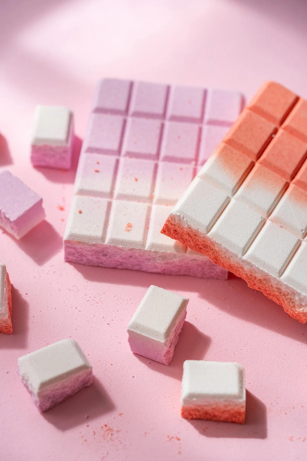 tablette effetvescente bain fraise Inuwet Mlle et Coco