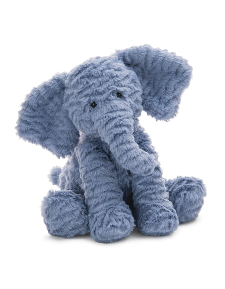 peluche éléphant bleu Fuddlewuddle Jellycat Mlle et Coco