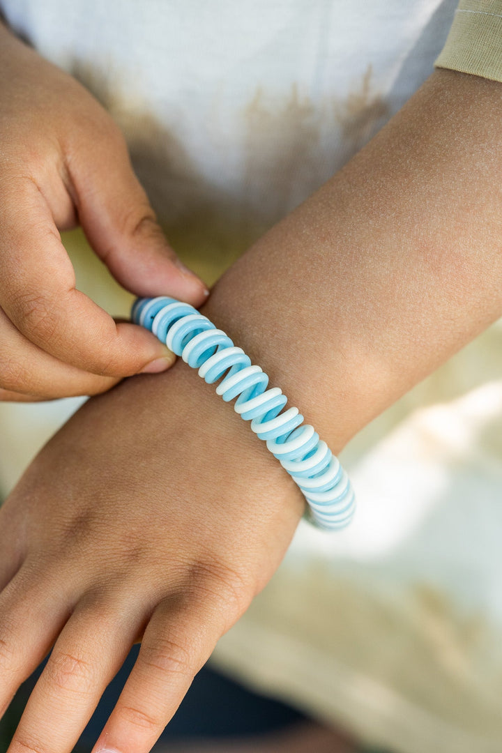 bracelets élastiques coloré anti-moustiques Bye Bugs accessoire été