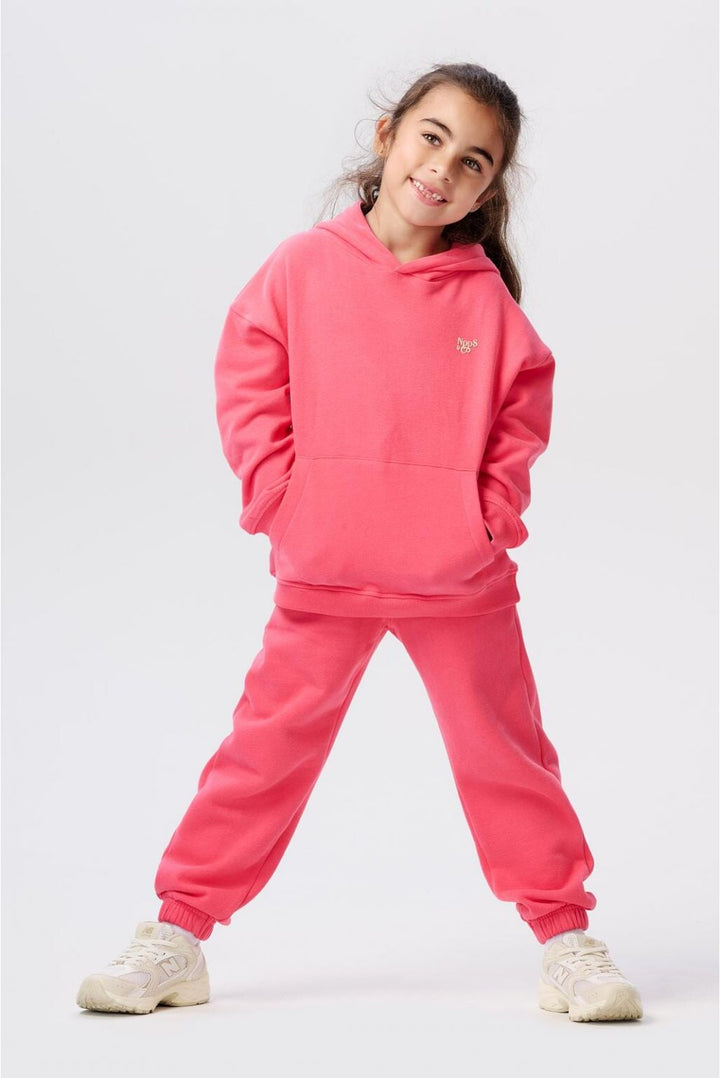 chandail capuchon rose Noppies enfant Mlle et Coco