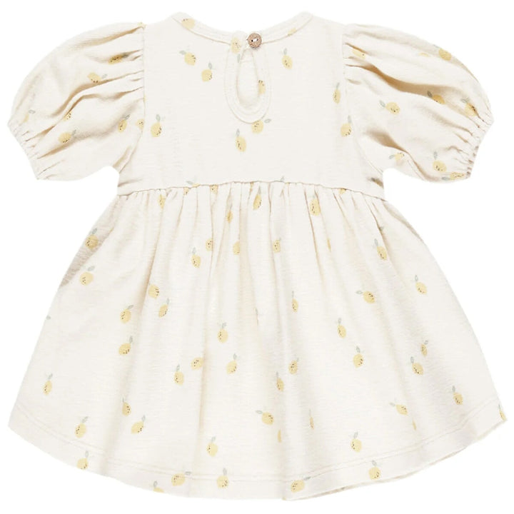 robe culotte assortie citron fond crème Quincy Mae Mlle Coco
