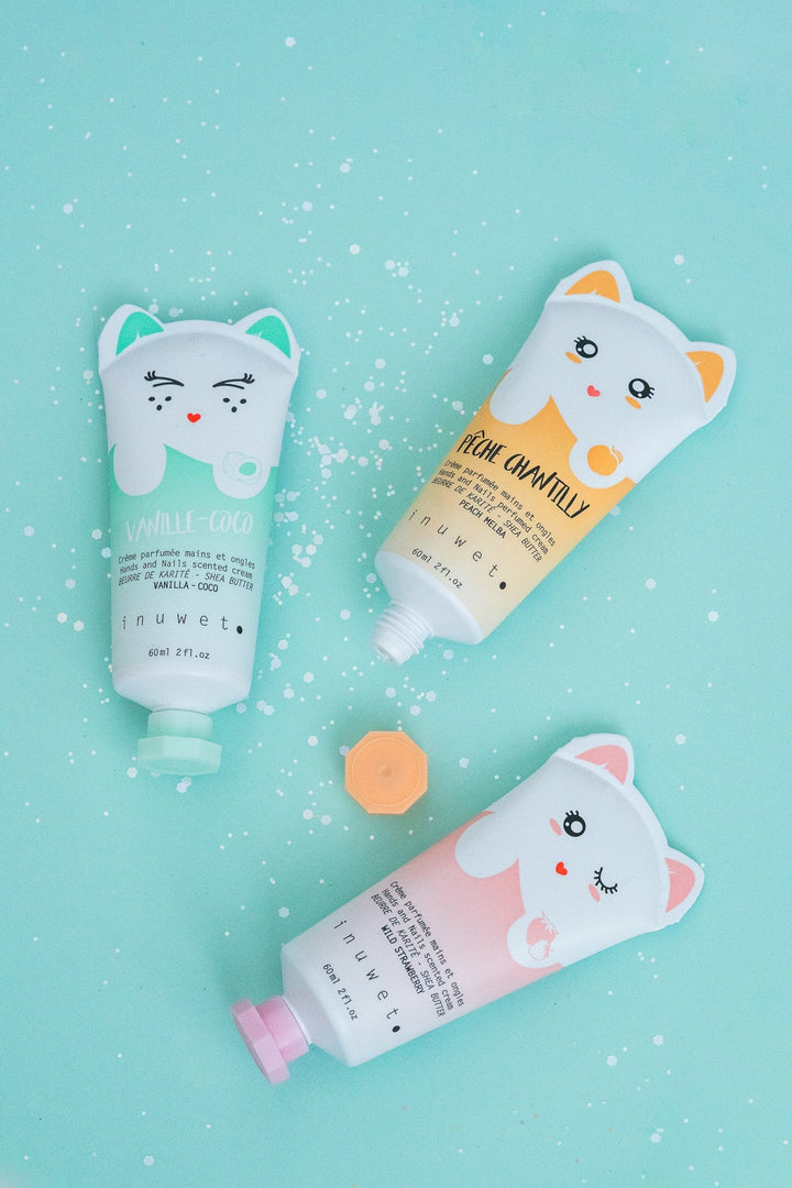 crème main vegan vanille coconut cosmétique enfant Inuwet