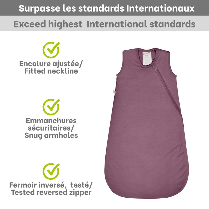 Dormeuse/gigoteuse en bambou 2.5 tog Porto Perlimpinpin