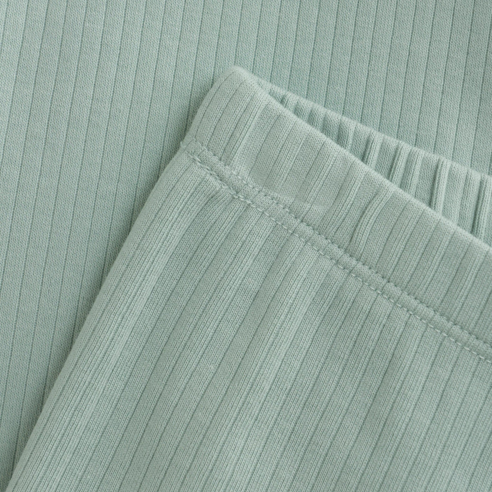 legging taille élastique menthe En-fant Mlle et Coco