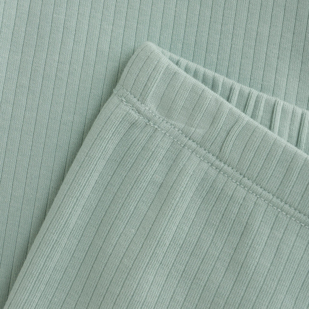 legging taille élastique menthe En-fant Mlle et Coco