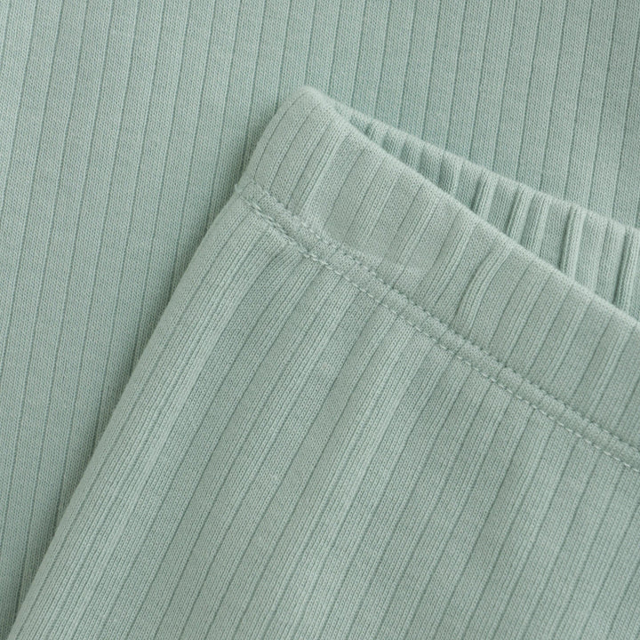 legging taille élastique menthe En-fant Mlle et Coco