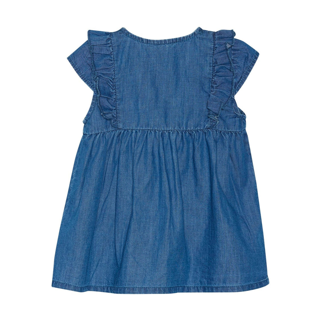robe En-fant coton denim boutons Mlle et Coco