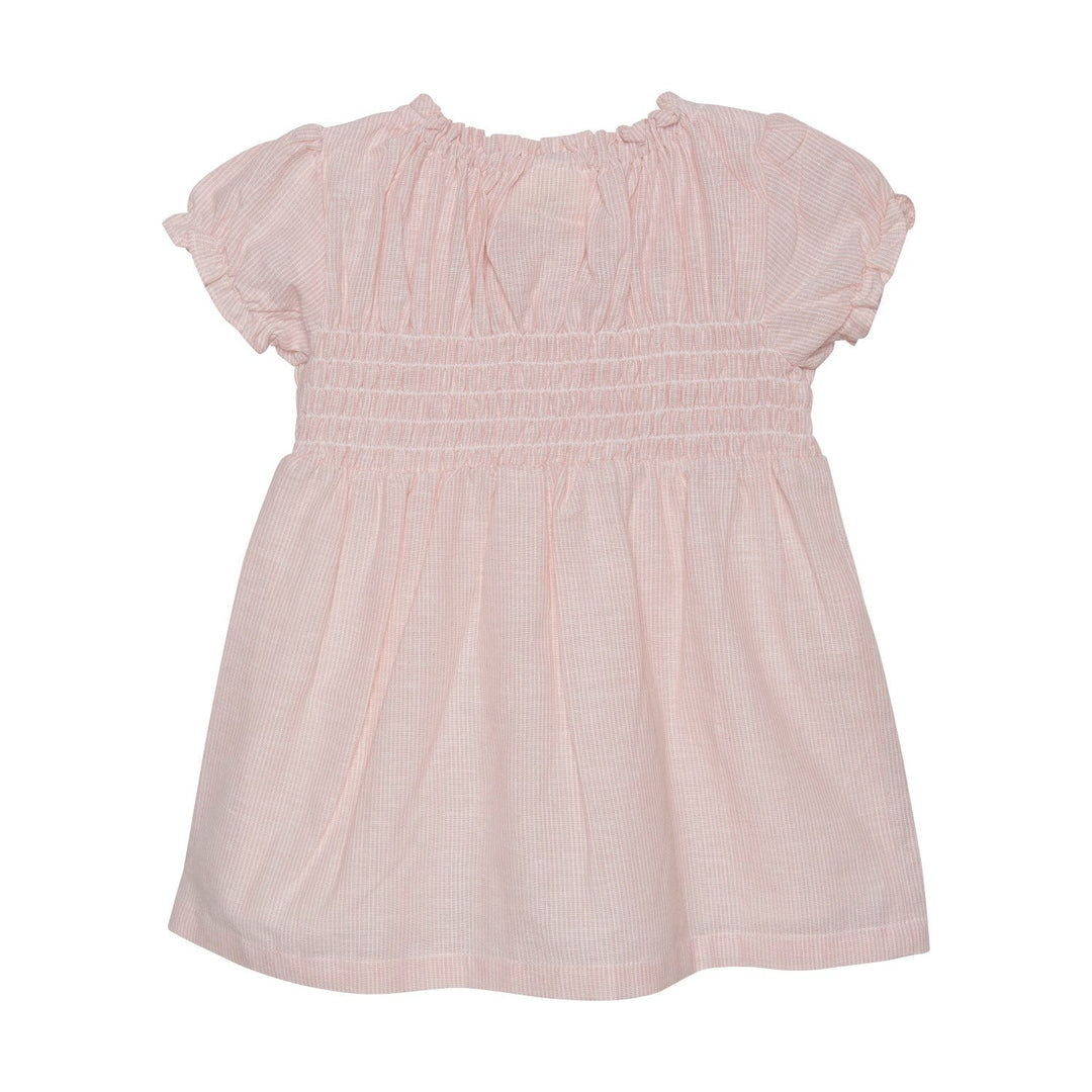 Robe coton rose blanc En-fant Mlle et Coco vêtement
