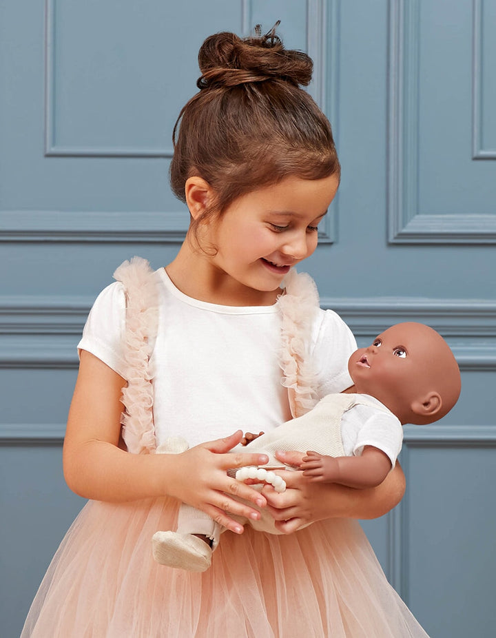 ensemble salopette pour poupée LullaBaby 35.5 cm