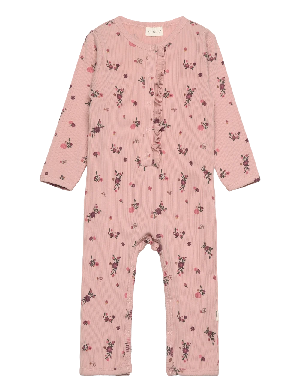 ensemble une pièce rose floral Minymo Mlle et Coco
