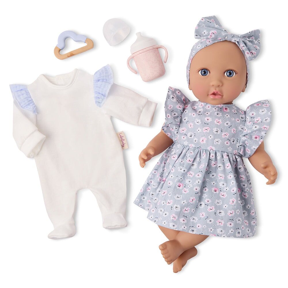 Poupée Lullababy robe et pyjama Mlle et Coco jouet