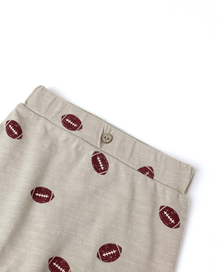 Ensemble chandail et pantalon football Rylee + Cru Mlle et Coco