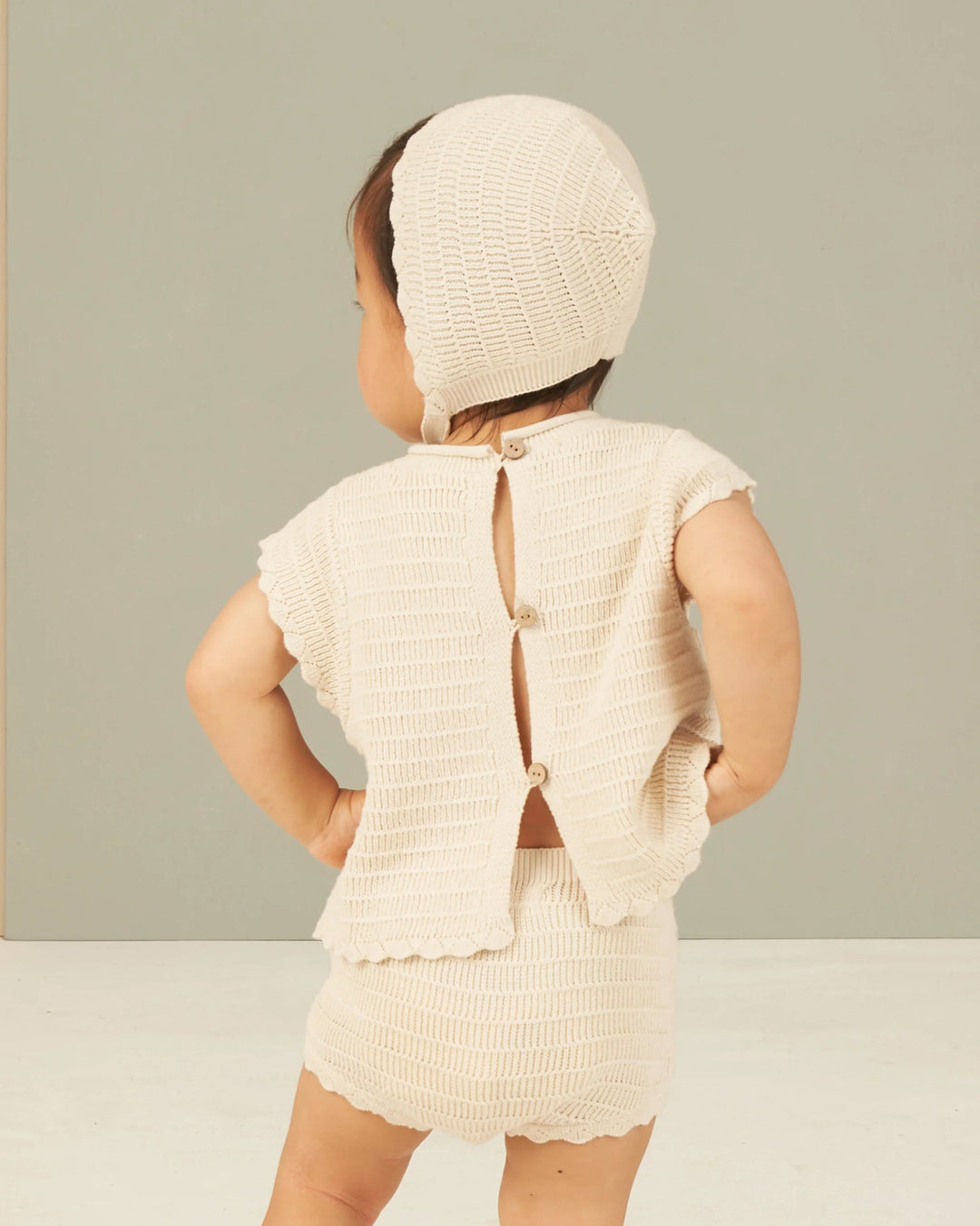 ensemble tricot naturel Rylee Cru Mlle et Coco coton