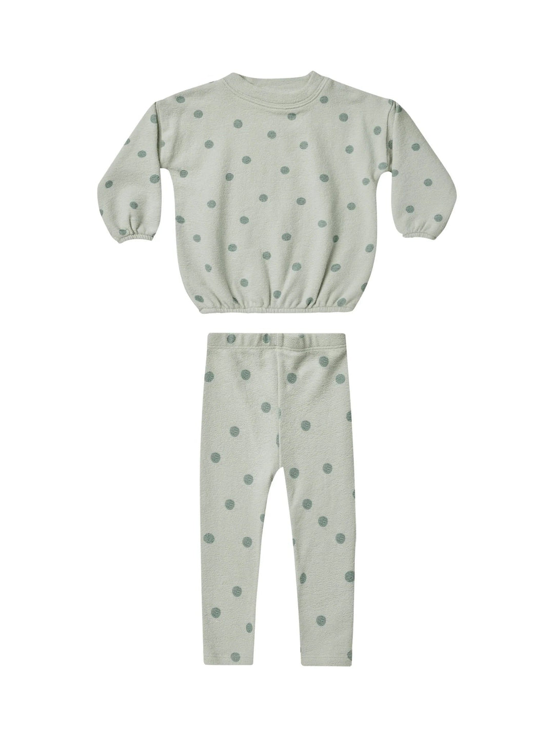 ensemble deux pièces vert mousse Rylee + Cru Mlle et Coco