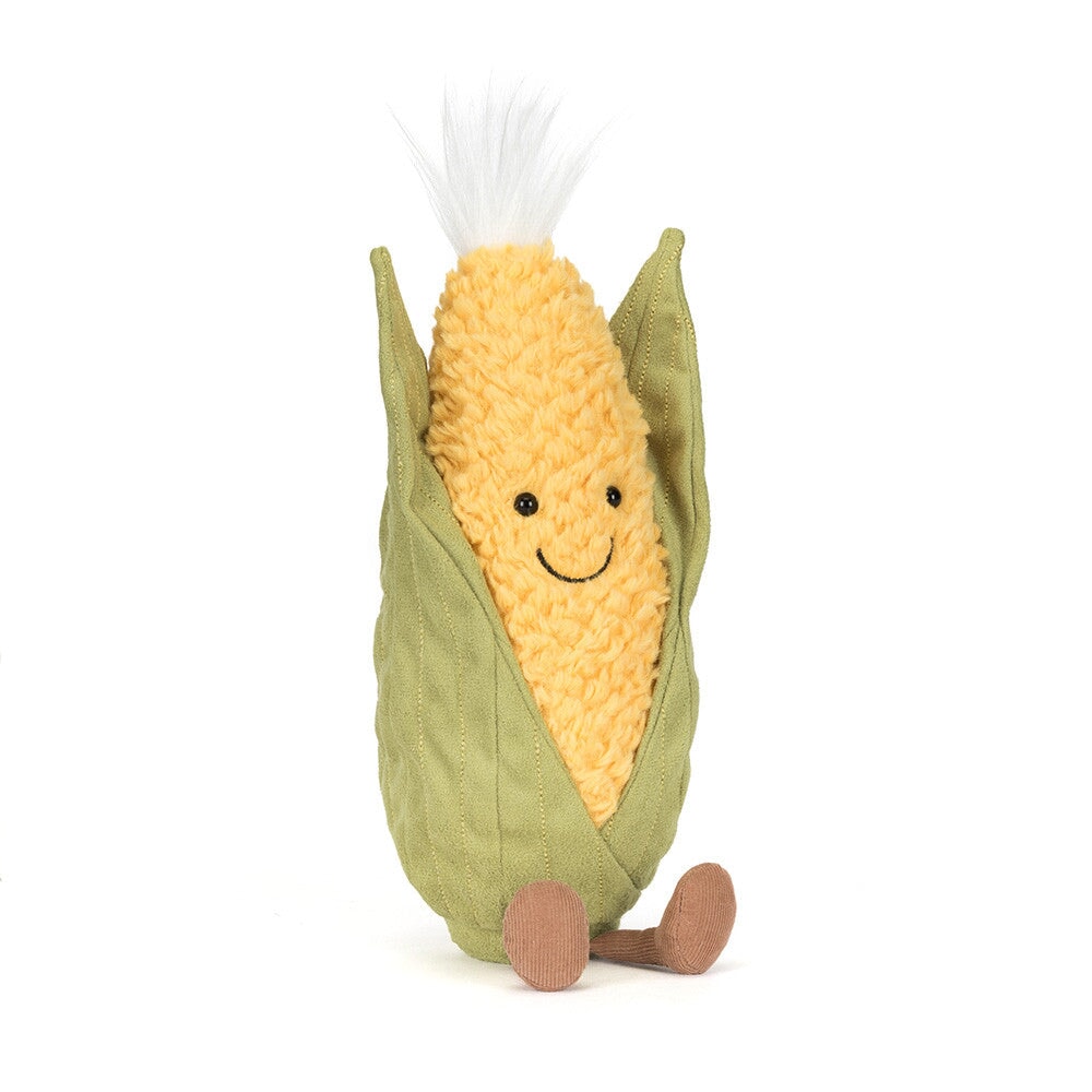 peluche Jellycat epi de maïs amuseables Mlle et Coco