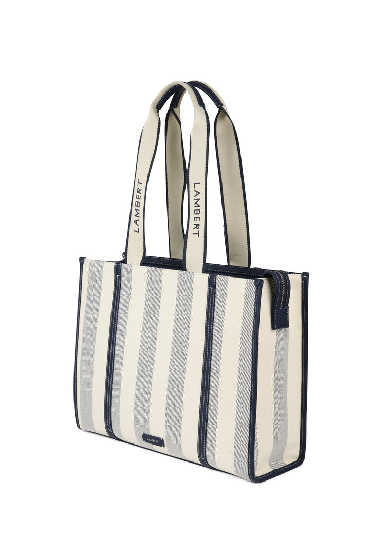 Erica sac fourre-tout canevas marine Lambert Mlle et Coco