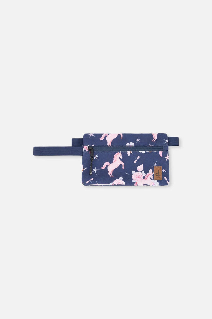 Trousse à crayon double Imprimé licornes  Deux par Deux