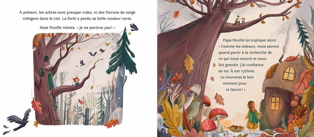 Livre Feuille La petite fée des forêts Kimane Mlle et Coco