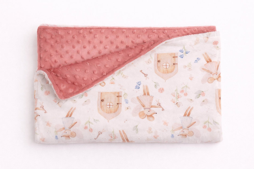 Minky Blanket - Fairy Mouse - Miss and Coco