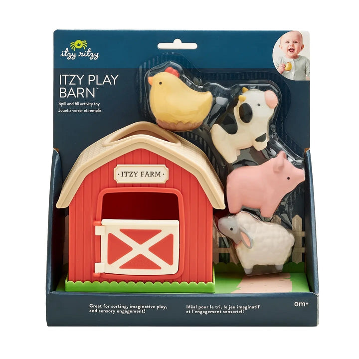 Jouet verser et remplis itzy play barn ferme Mlle Coco