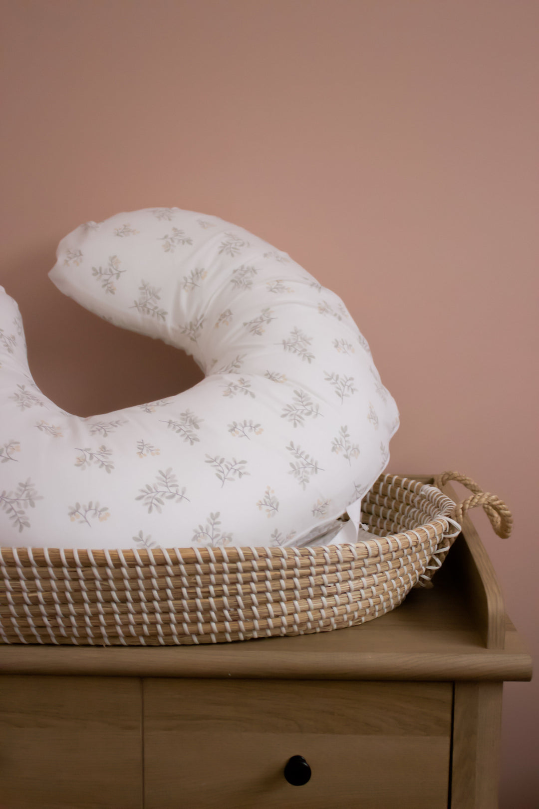 coussin allaitement feuille perlimpinpin accessoire bébé Mlle et Coco
